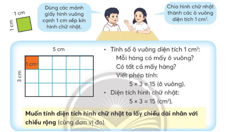 Công Thức Tính Diện Tích Hình Chữ Nhật Lớp 3