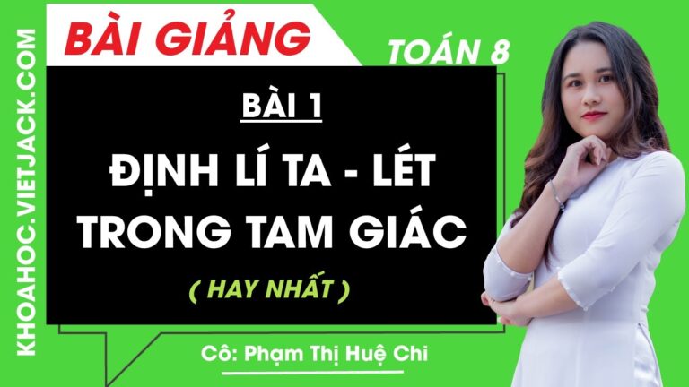 định Lý Ta Lét