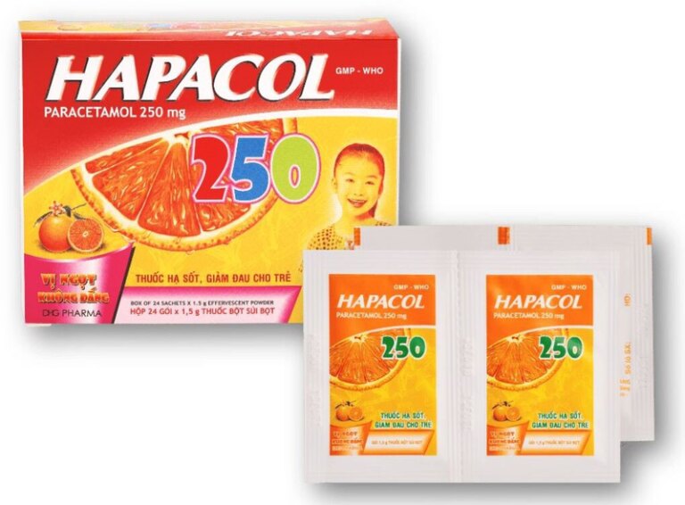 Hapacol 250 Cho Trẻ Bao Nhiêu Kg