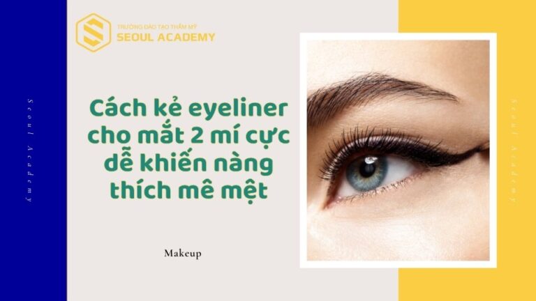 Kẻ Eyeliner Cho Mắt 2 Mí