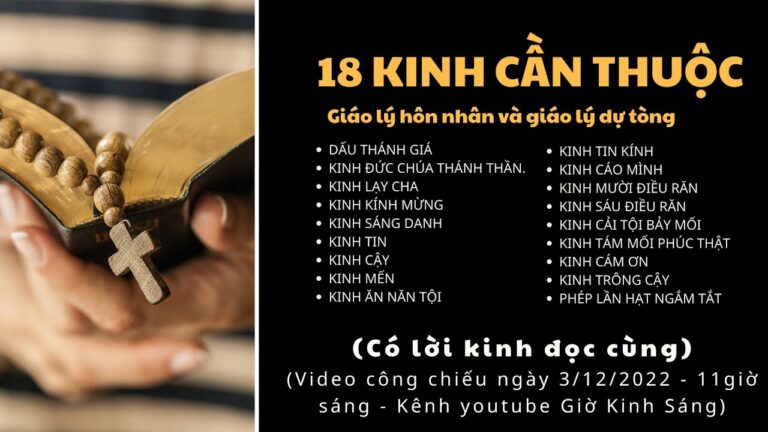 Những Kinh Cần Thuộc - Bí Quyết Để Gần Gũi Với Chúa