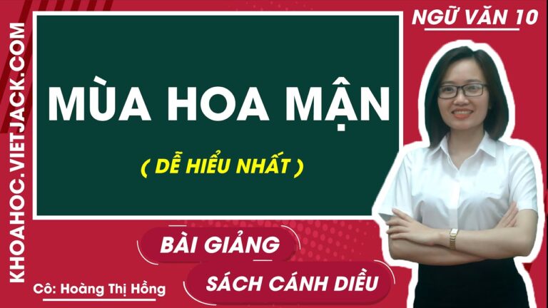 Soạn Bài Mùa Hoa Mận