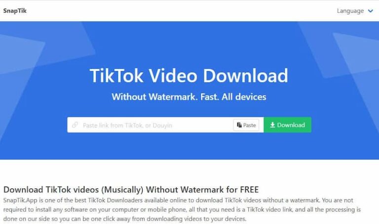 Tải Video Tiktok Không Có Logo Hình Mờ Watermark Miễn Phí