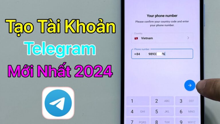 Tạo Tài Khoản Telegram Bằng Gmail