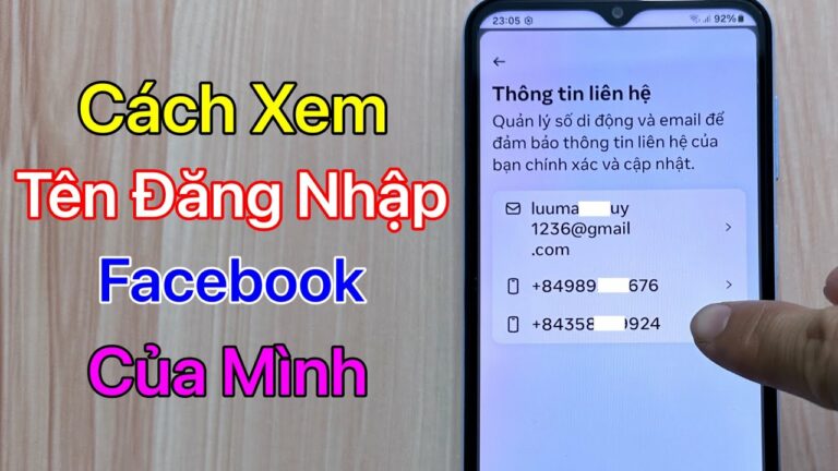 Làm thế nào để xem tên đăng nhập Facebook của người khác?